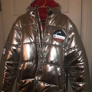 Champion Puffer Coat (NASA THEME)